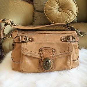 Coach leather bag